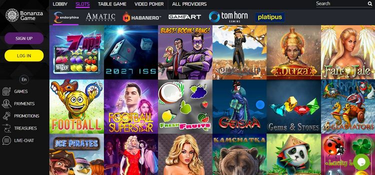 BonanzaGame Casino - Twoje miejsce na gry i emocje